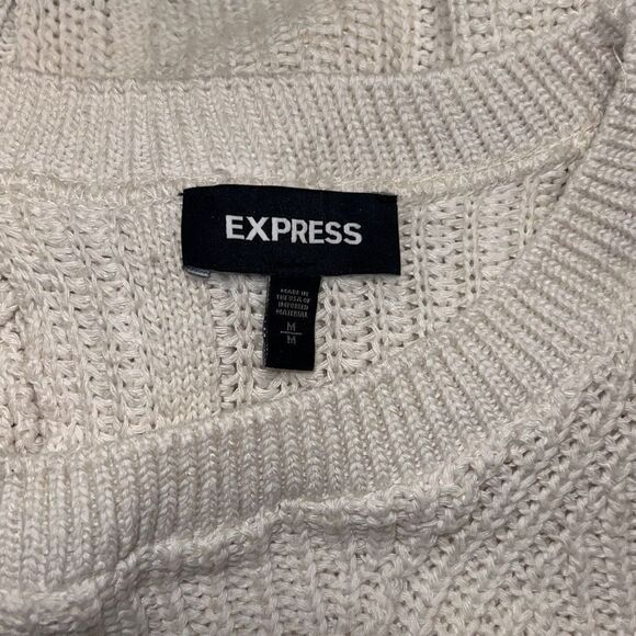 ✨Express Cable Knit Split Back Sweater✨ - Picture 12 of 13